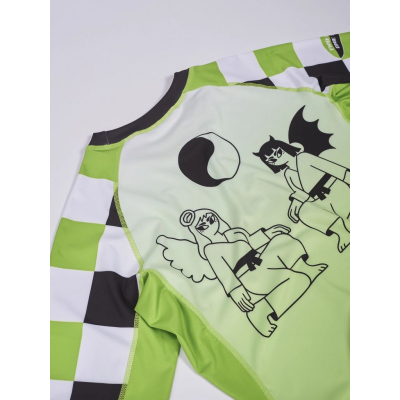 Manto Rashguard Two Sides Svart-Grön
