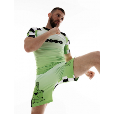 Manto Rashguard Two Sides Svart-Grön