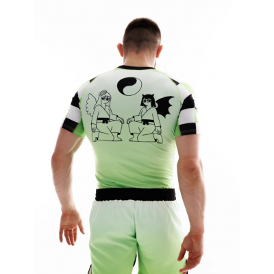Manto Rashguard Two Sides Svart-Grön
