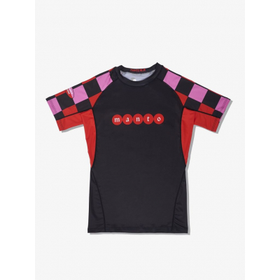 Manto Rashguard Two Sides Svart-Rosa