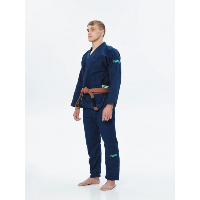 Manto RISE 2.0 BJJ GI Azul Marino-Verde