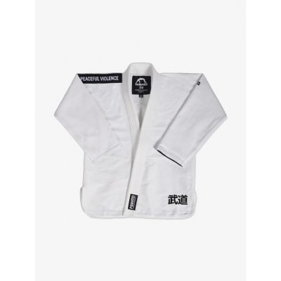 Manto SOCIETY BJJ Gi Fehèr