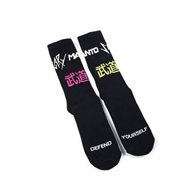 Manto Socks MARTIAL ARTS Black