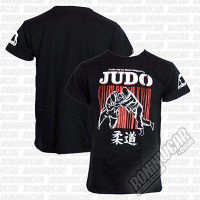 ManTo T-shirt Judo Schwarz