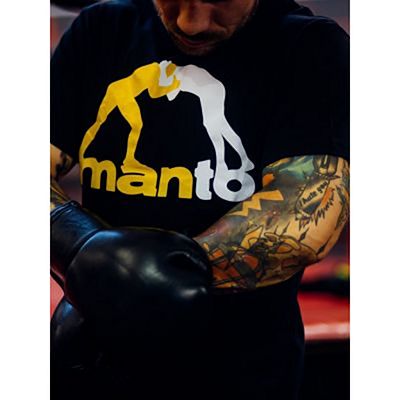 Manto T-shirt Logo Negro