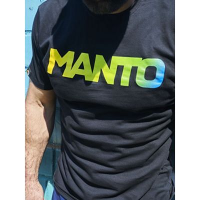 Manto T-shirt Logotype Rio Black