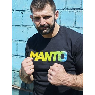 Manto T-shirt Logotype Rio Schwarz