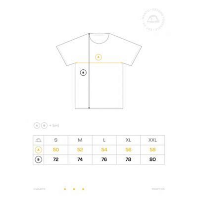Manto T-shirt Skull 20 Negro