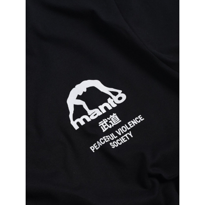 Manto T-shirt SOCIETY Preto-Branco