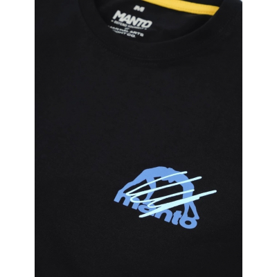 Manto T-shirt VERTICAL Preto-Azul