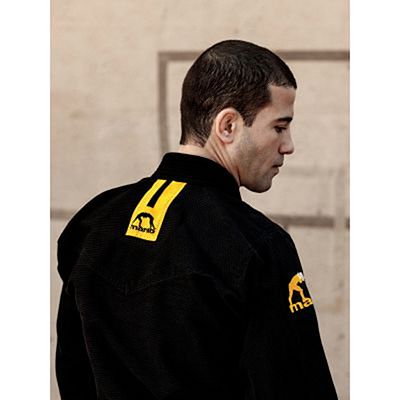 Manto Technico Bjj Gi Black-Yellow