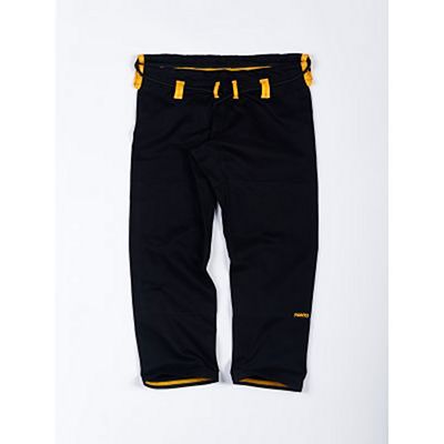 Manto Technico Bjj Gi Preto-Amarelo