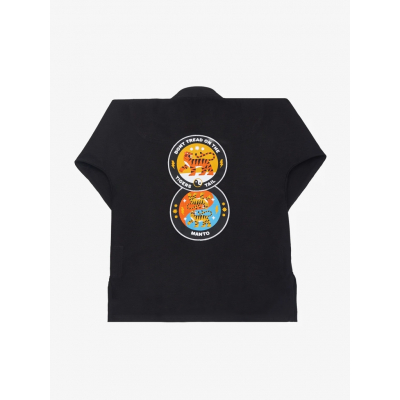 Manto Tigers Tail Junior Bjj Gi Svart