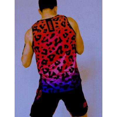 Manto Training Tank Top LEOPARD Negro