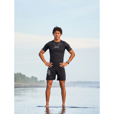 Manto Varsity Fight Shorts Preto
