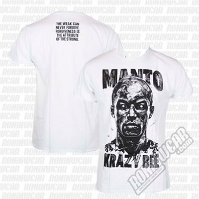 ManTo X Krazy Bee T-shirt Bianco