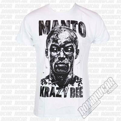 ManTo X Krazy Bee T-shirt Bianco