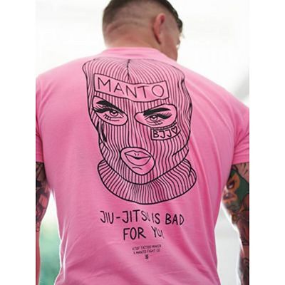 Manto X KTOF T-shirt BALACLAVA Rosa