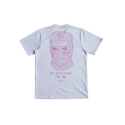 Manto X KTOF T-shirt BALACLAVA Branco