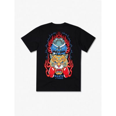 Manto X Panku T-shirt SQUAD Musta