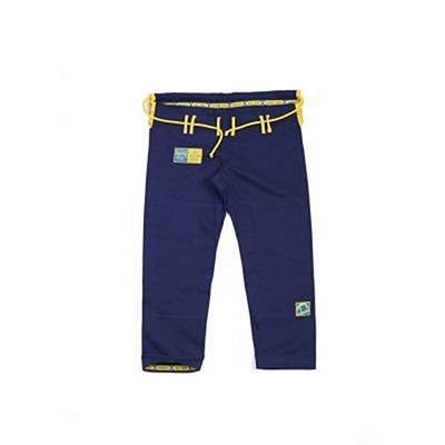 Manto X3 BJJ Gi Navy Blu-Giallo