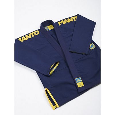 Manto X3 BJJ Gi Navy Blu-Giallo