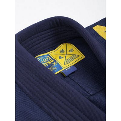 Manto X3 BJJ Gi Dunkelblau-Gelb