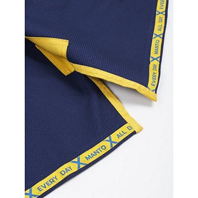 Manto X3 BJJ Gi Azul Marinho-Amarelo