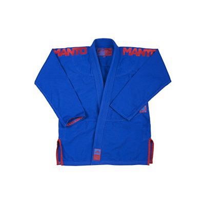 Manto X3 BJJ GI V2 Azul-Vermelho