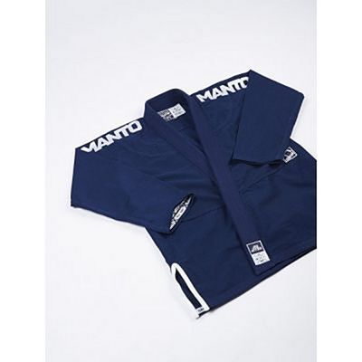 Manto X3 BJJ GI V2 Navy Blu-Bianco