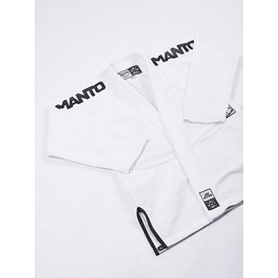 Manto X3 BJJ GI V2 Fehèr-Fekete