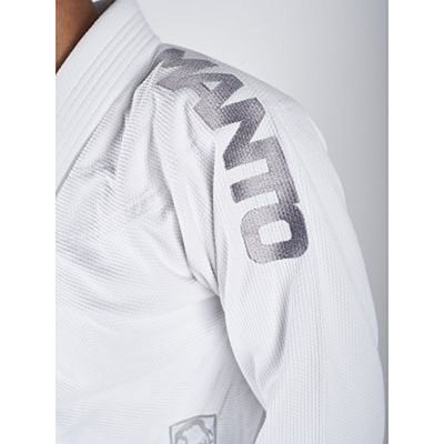 Manto X3 BJJ GI V3 Branco-Cinza