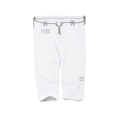 Manto X3 BJJ GI V3 Branco-Cinza