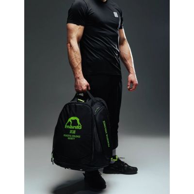 Manto XL Convertible Backpack Society Black-Yellow