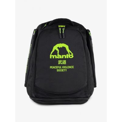 Manto XL Convertible Backpack Society Black-Yellow
