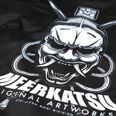 Meerkatsu Demon Mask IBJJF Shorts Schwarz