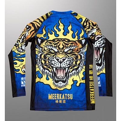 Meerkatsu Fire Tiger Rashguard Kék