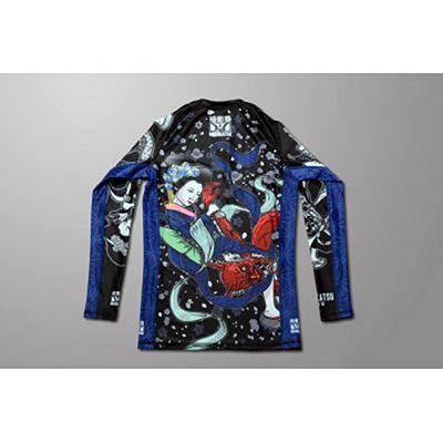 Meerkatsu Heavenly Armbar LS Rashguard Negro