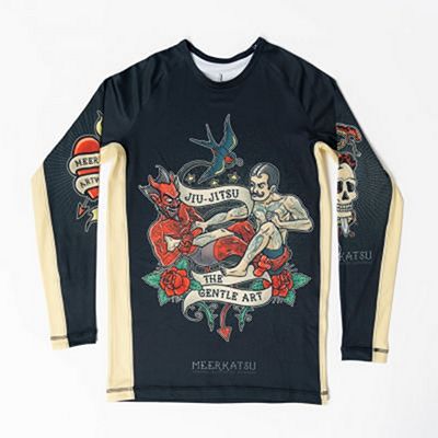 Meerkatsu The Old School Rashguard Preto