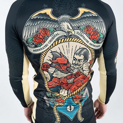 Meerkatsu The Old School Rashguard Preto