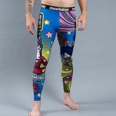 Meerkatsu Zen Unicorn Grappling Tights Blå