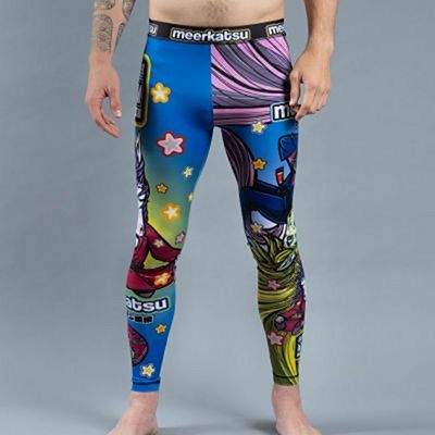 Meerkatsu Zen Unicorn Grappling Tights Bleu