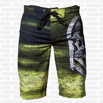 Metal Mulisha Revolver Boardshort Verde-Preto