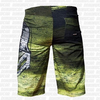 Metal Mulisha Revolver Boardshort Verde-Preto