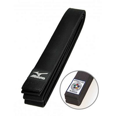 Mizuno IJF Logo Judo Belt 45mm Noir