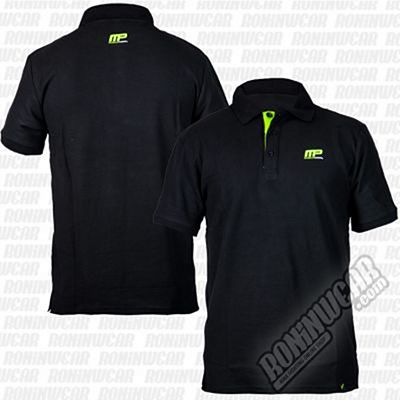 Muscle Pharm Classic Polo Shirt Black