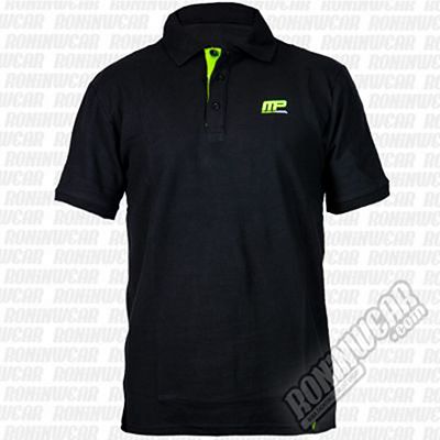 Muscle Pharm Classic Polo Shirt Black