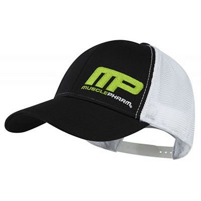 Muscle Pharm Contrast Snap Back Cap Black-White
