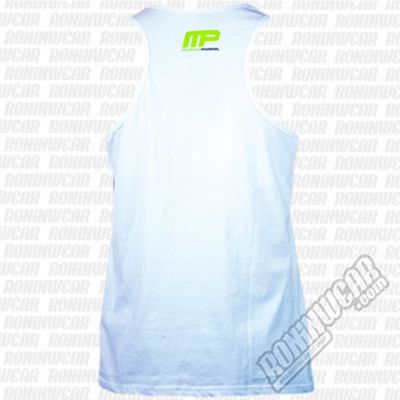 Muscle Pharm MPVST438 Hit Hard Vest Fehèr