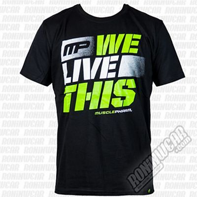 Muscle Pharm Live This Svart